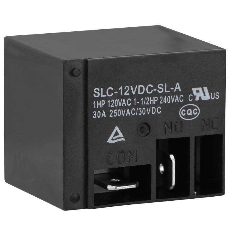 Weasch Power Relay, SLC-12VDC-SL-A, Coil Voltage DC 12V, 30A 250VAC/30VDC,
