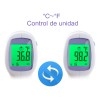 Termometro Digital Infrarrojo Medico De Frente Sin Contacto Blanco
