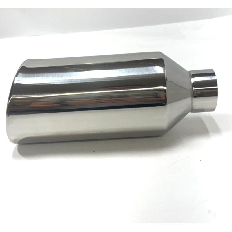 Gearhead Performance Ford Truck Rolled Exhaust Tip Angle Cut 2.5"