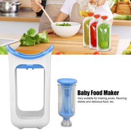 Baby Food Maker Blender, Infant Baby Food Maker Small Baby Puree Maker for Making Juices Flavoring Dishes and Delicious Food(Blue)