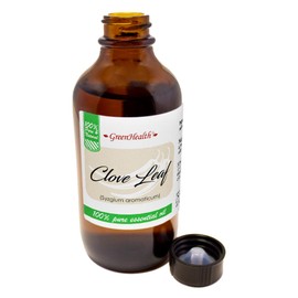 GreenHealth Clove Leaf Essential Oil 100% Pure - 4oz