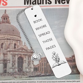 Book Lover Gifts, Booktok Accessories, Book Merch, Easter Gifts for Kids,Dog Gifts for Dog Lover, Funny Bookmarks for Women, Bookish Merch, Reading Gifts for Book Readers, Book Marks for Reading Women