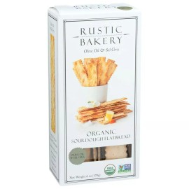 Rustic Bakery Olive Oil & Sel Gris Flatbreads 6 oz (Pack Of 12)