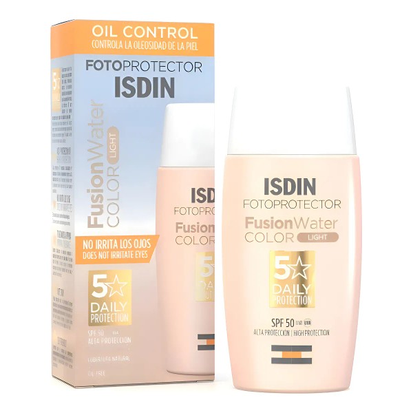 Fotoprotector Isdin Fusion Water Color Ligth Spf 50 X 50ml