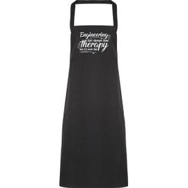 Hippowarehouse Engineering isn't cheaper than therapy but it's more fun Apron kitchen cooking painting DIY onesize adult