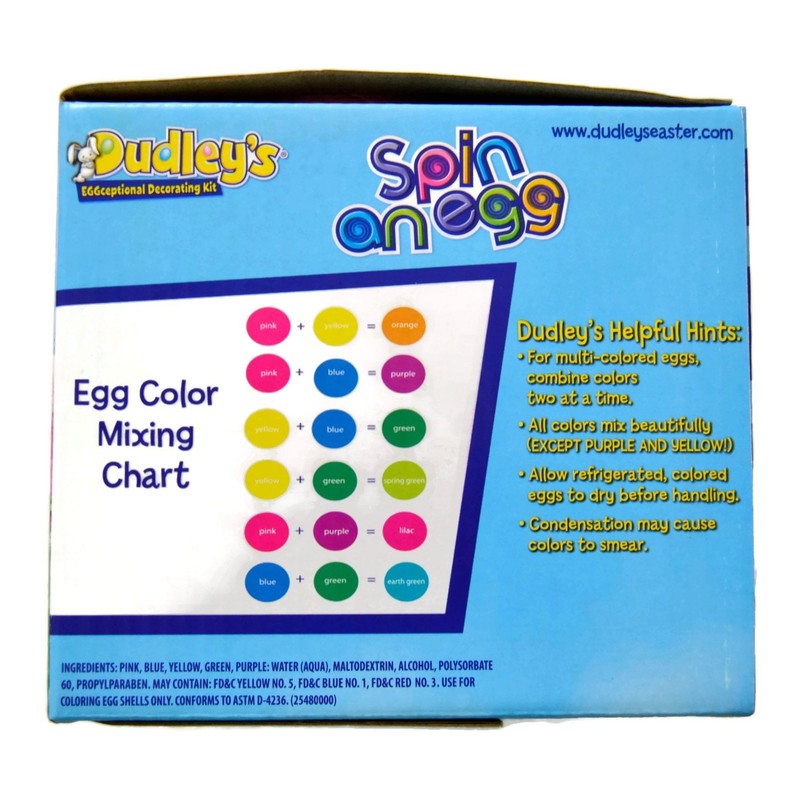 Dudley's Spin and Egg Decorating Kit