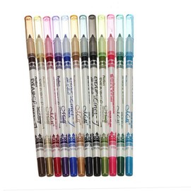 Beavorty Colors Glitter Eyeliner Pencil Eyebrows and Lips Easy Application for Parties and Events Professional Makeup Tool Random Style