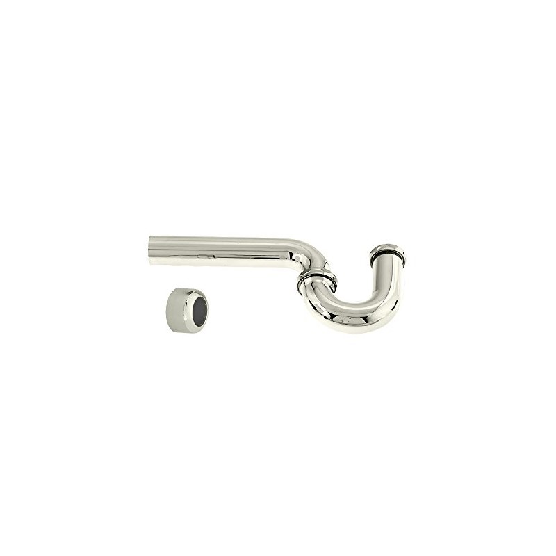 Westbrass D400-1-05 1-1/2" OD 17 gauge P-Trap with High Box