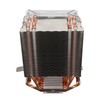 CPU Cooling Fan Professional Efficient 6 Tubes 3 Wires White