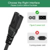 FITE ON 5ft AC Power Cord Cable Compatible with Monster