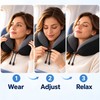 U-Shaped Travel Neck Pillow for Airplane and Car Rides –