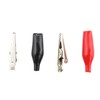 Alligator Clip [28mm x 35mm] (Red/Black) Set of 10 -