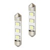 YOURS T6.3 31mm 3LED White 2 Piece Set Custom Parts