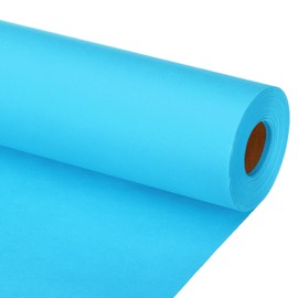 PATIKIL Wrapping Paper, 12"x1000"(80') 80 GSM Craft Paper Roll Kraft Packing Paper for Poster Bulletin Board, Gift Wrapping, Flower Bouquet Wrapping, Light Blue