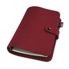 A6/ A5 6-Holes Felt Cover Round Ring View Binder File