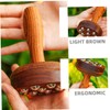 Baluue Detachable 9-Ball Handheld Massager for Muscle Relaxation Portable Wooden