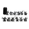 Set of 12 Medieval Armored Cavalry Horse Knights in Suit
