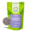 Worldwide Botanicals Organic Lavender Flowers, 4 ounces, Pure European Lavender