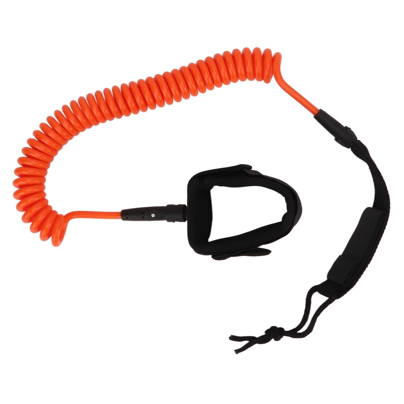 7mm 10Ft Surfing Foot Rope Adjustable Elastic TPU Surfboard Leg