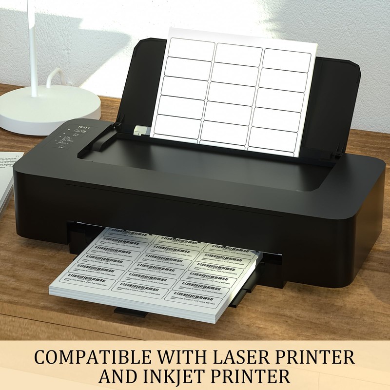 Address Labels for Inkjet Printers 1" x 2-5/8", Pack of