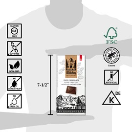 Milkboy Swiss Dark Chocolate with Coffee - 72% Cocoa Chocolate Bars - Gourmet Dark Chocolate Bars - Made in Switzerland - Gluten Free - Sustainably Farmed - Non GMO - Vegan 3.5 oz 5 Pack