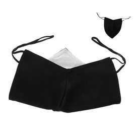 Baluue Beard Bearded Men Beard Protection Beard Facial Beard Cover Beard Shields Mustache Beard Protector Beard Bandana Beard Cover Facial Black Polyester