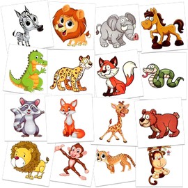 LEIAOLY Animals, Insects, Sea Animals (350 PCS) kids waterproof temporary tattoos,children's temporary tattoo toys,boy face tattoo stickers,Goody Bag Stuffers Party Bag Fillers