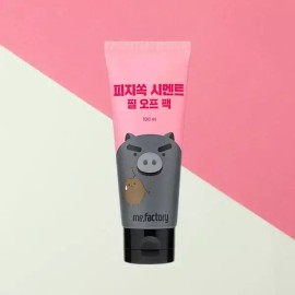 Mifactori 미팩토리 피지쏙 시멘트 필 오프 팩 100ml [피지쏙 시멘트 팩 클렌저 70g] MFactory Pore Pore Cement Peel Off Pack 100ml [Pore Pore Cement Pack Cleanser 70g]