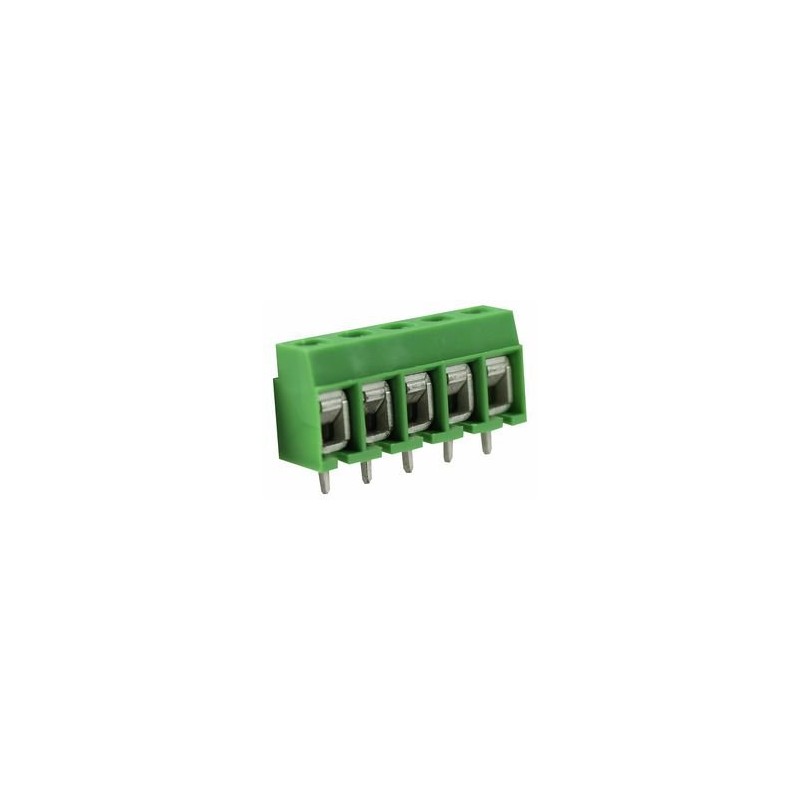 PCB Terminal Block Low Pro 5mm 5 Way Terminal Blocks