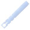 TAGKRAFTERS 7" x 1" White - 1,000 Pcs - Plastic