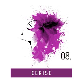 FUNKY COLOR Cerise 08, semi-permanent hair dye, semi-permanent hair colour. (28 colours)