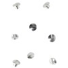 Fox Racing Womens R3 Aluminum Screws,Aluminum,One Size