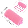 ZSLJSWDZ 30 Pcs Sponge Rollers, Bouncy Curls Foam Curlers Curlers
