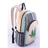 Anitya Hemp Backpack, Multi-Functional Pockets, Eco-Friendly, Unisex, Hiking Daypack, Durable