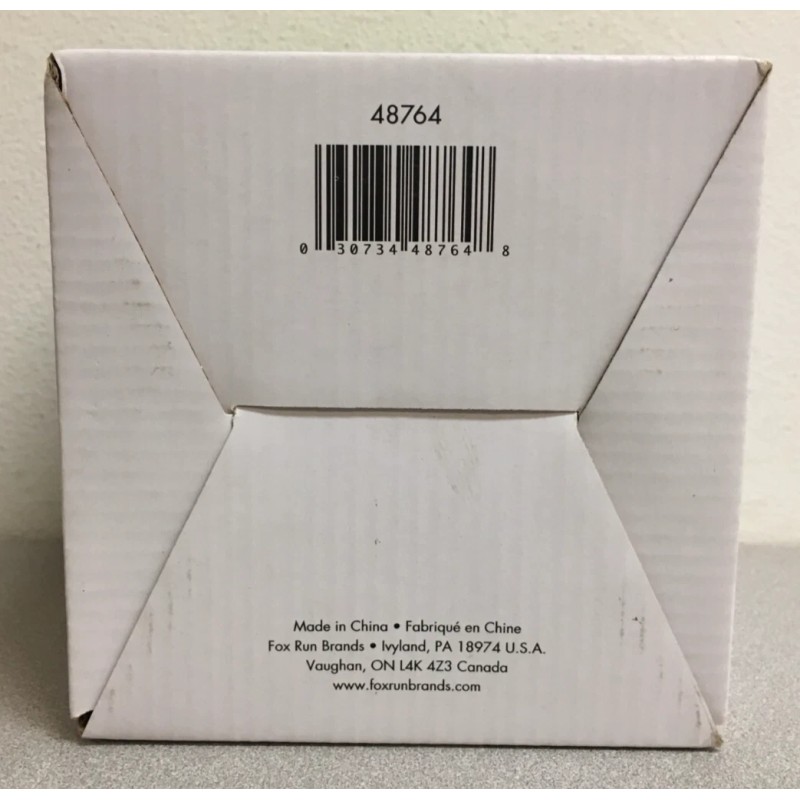 Fox Run 48764 Matte Black Ceramic Grease Container 32 oz.