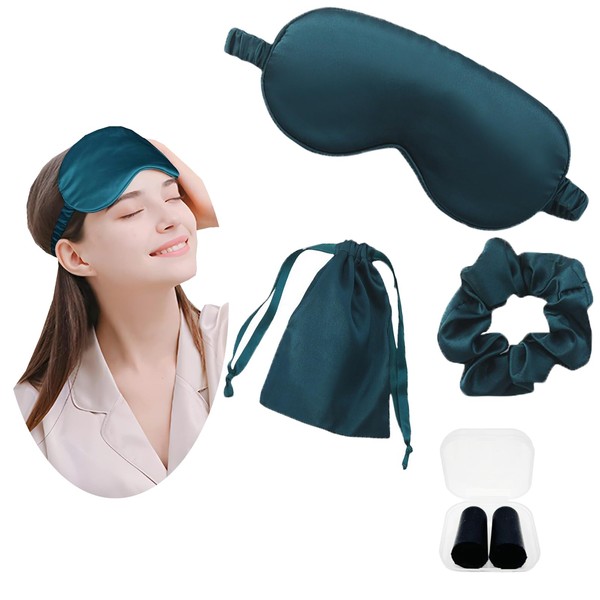 JK Home JK Home Silk Eye Mask Travel Set with