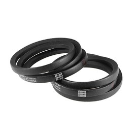 sourcing map Pack of 2 A1067 V-belt 1067 mm inner circumference 13 mm top width, 8 mm thickness with trapezoidal shape, drive belt A-profile rubber