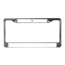 CafePress My First St Patrick's Day Chrome License Plate Frame, License Tag Holder
