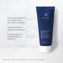 MONAT Volumizing Revitalize Conditioner con REJUVENIQE® – Acondicionador Ligero Voluminizador para Cabello Fino y Sin Volumen – Aporta Suavidad, Brill