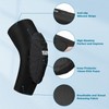 Dialudon Arm Sleeve Compression Padded Elbow Protector For Basketball Football,