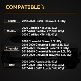 Kit de filtro de aire de motor para GMC Acadia 2017-2022 / 2018-2022 Buick Enclave / Chevy Traverse 2018-2022 /2019-2022 /2017-2022 XT5 A3212C 23321606