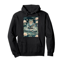 Frog Samurai Warrior Katana Ukiyoe Ronin Pullover Hoodie