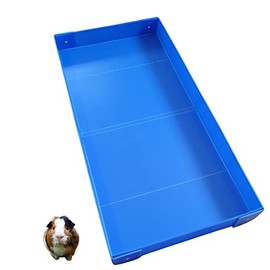 Corrugated Plastic Cage Liner Base - Fits Inside 47"x24" Guinea Pig Cage - Actual Dimensions 22.5" x 46" - Replaces The Canvas (Blue)
