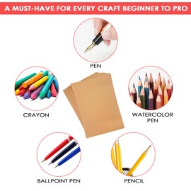 Rseuphiee Pack of 50 A4 Kraft Paper, Kraft Paper Cards, 21 x 29.7 cm, Blank Postcards, 200 g/m² Craft Paper, Blank Index Cards, for Creating Invitations, DIY Blank Cards, Printing (Brown)