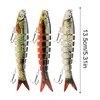 Fishing Lure | Multi-Joint Baits for Angling | Compact Multi-Joint