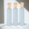 NOLITOY Travel Toiletry Bottles Set 4pcs Refillable Shampoo Dispenser Bottles