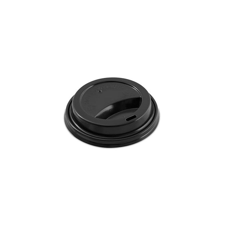 100-Pack Ripple Coffee Cup Lids - Snap Lids Fits 8oz