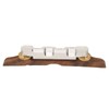 Archtop Guitar Bridge Rosewood Height Adjustable Guitar Bridge Replacement with
