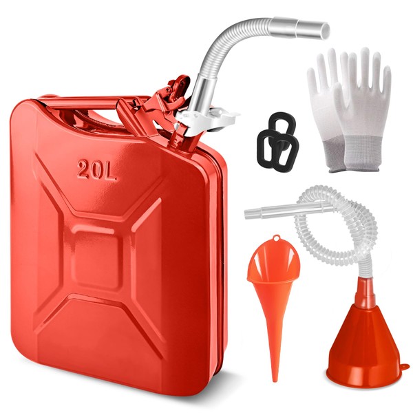 JOYAKA JOYAKA 5 Gallon Container Metal Can with Spout System