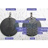 Emf Protection Anti Radiation Orgone Volcanic Stone Energy Protection Necklace,Reiki
